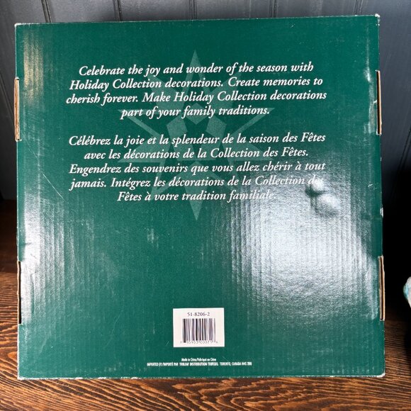 Vintage Glass Christmas Ornaments Red Gold Balls and Striped Pine Cones - Picture 7 of 12